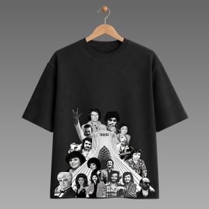 تیشرت طرح خوانندگان قدیمی